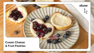 Cream Cheese & Fruit Pastries by ehow 362 views 3 weeks ago 1 minute, 31 seconds