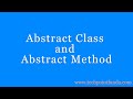 Abstract class c  abstract method c  tech point fundamentals techpointfundamentals