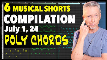 Piano Tricks. Polychords. 6 Short examples