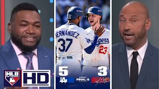 MLB Network | Dodgers is Unbeatable! - David Ortiz GOES CRAZY Dodgers crush Braves 5-3, Skubal 7K