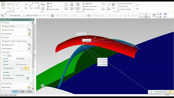 Blend Out: Class A Method | Siemens NX