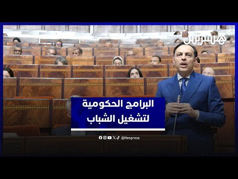 البرامج الحكومية لتشغيل الشباب السكوري يعرض مجهودات الحكومة لامتصاص 900 ألف عاطل بدون شهادة