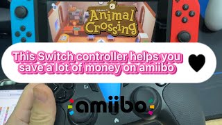 This controller helps you save A LOT OF MONEY on amiibo if you frequently use amiibo in Switch games