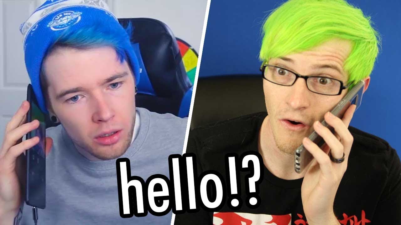 Calling my twin brother Dantdm...