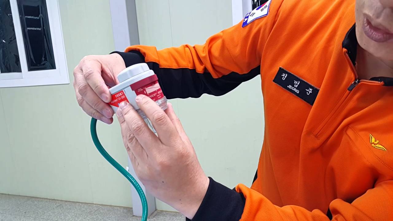 휴대용 인공호흡기 설명