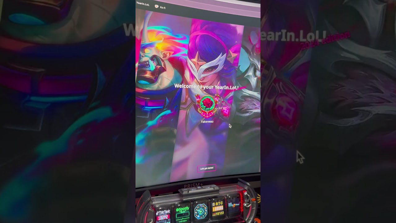 Find your League of Legends recap for the year. 