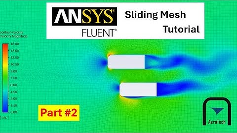 [ANSYS Fluent Tutorial] Sliding mesh Part 2 | Overtaking process (ANSYS Fluent 2020R1)
