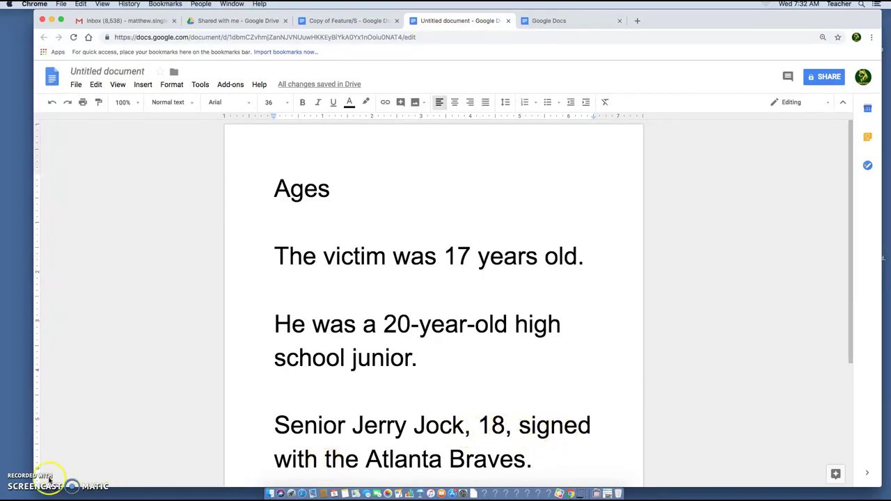 Journalism Style Guide: Ages, Dates, Times, & Numbers