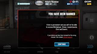 Getting  banned online CSR2