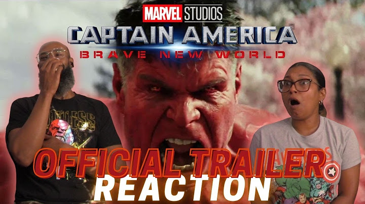 Marvel Fans watch 👀 Captain America: Brave New World (2025) | Official Trailer | Reaction
