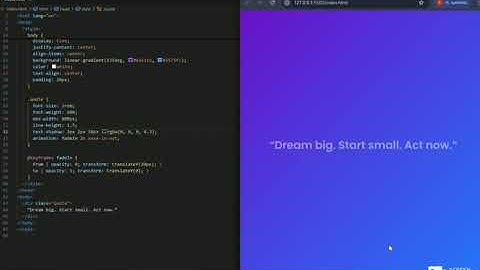 Day 1 – 30 Days of Coding Challenge | Motivational Quote Page (HTML + CSS+ javascript)