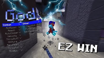 Minecraft Bypass #9 : God Ghost Client Self Destruct