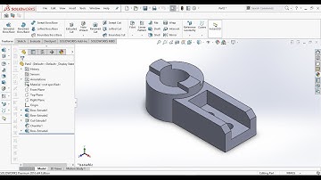 Solidwork tutorial: Lever Hub