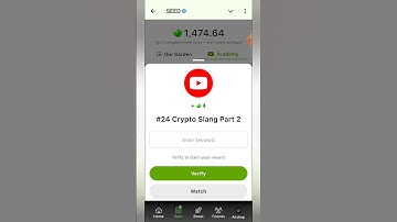 #24 Crypto Slang Part 2 | SEED new video code | #seed #newvideo #code #24 #crypto #slang #part2 #tg