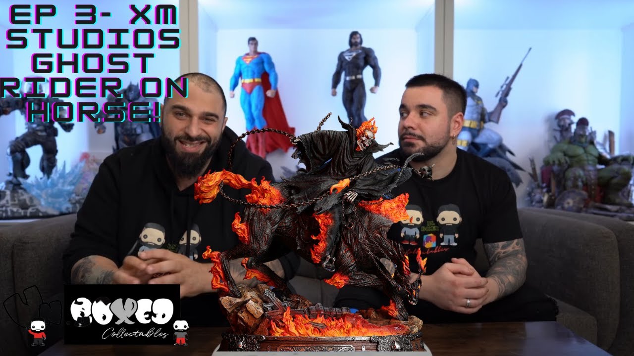 UNBOXED COLLECTABLES REVIEW EP 3- XM STUDIOS, GHOST RIDER ON HORSE UNBOXING