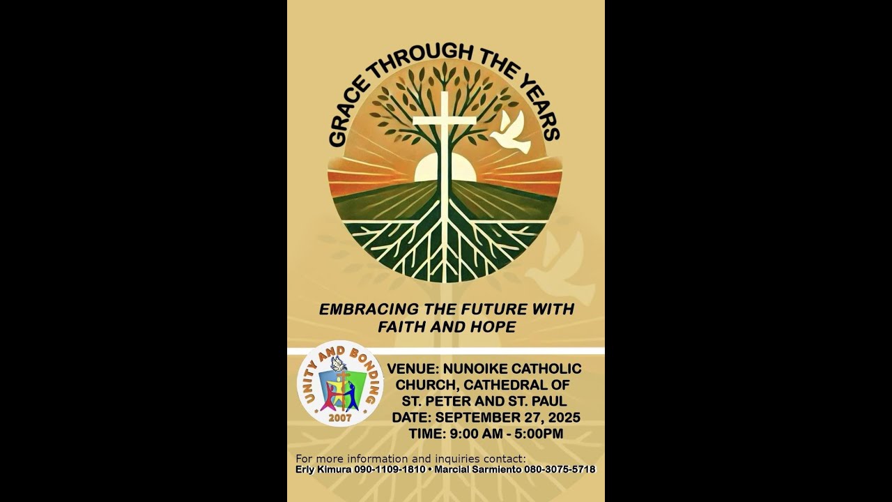 Unity and Bonding 2025 – Jubilee Year of Hope - YouTube