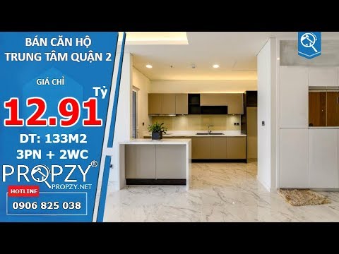 Bán căn hộ hiện đại Sala Sarimi Quận 2, diện tích 132m2 thiết kế 3 phòng ngủ 2wc | Propzy