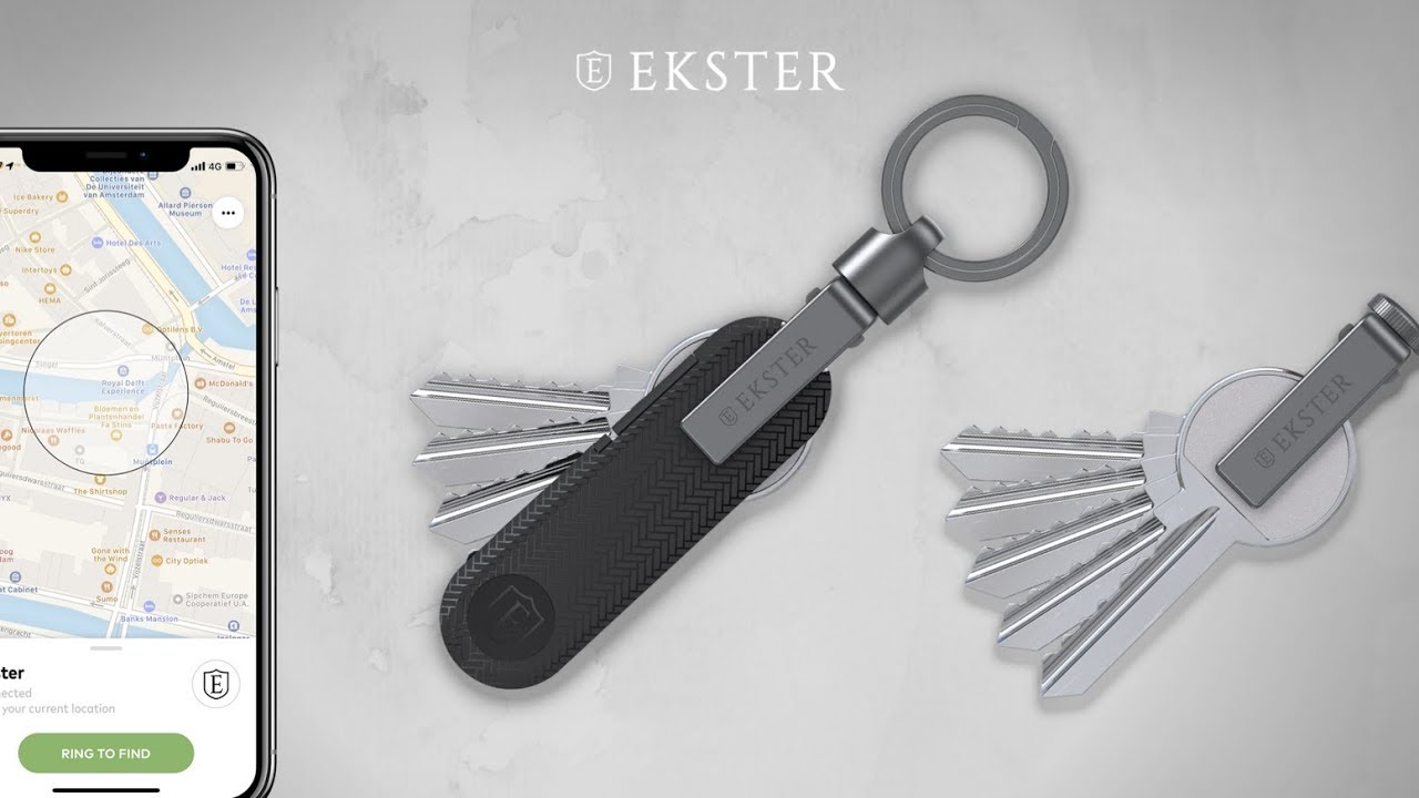 Ekster Key Holder Say Goodbye To Lost Keys And Clutter Youtube