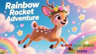 K-POP Kids Songs - Rainbow Rocket Adventure 🚀🌈 | Kumi Songs