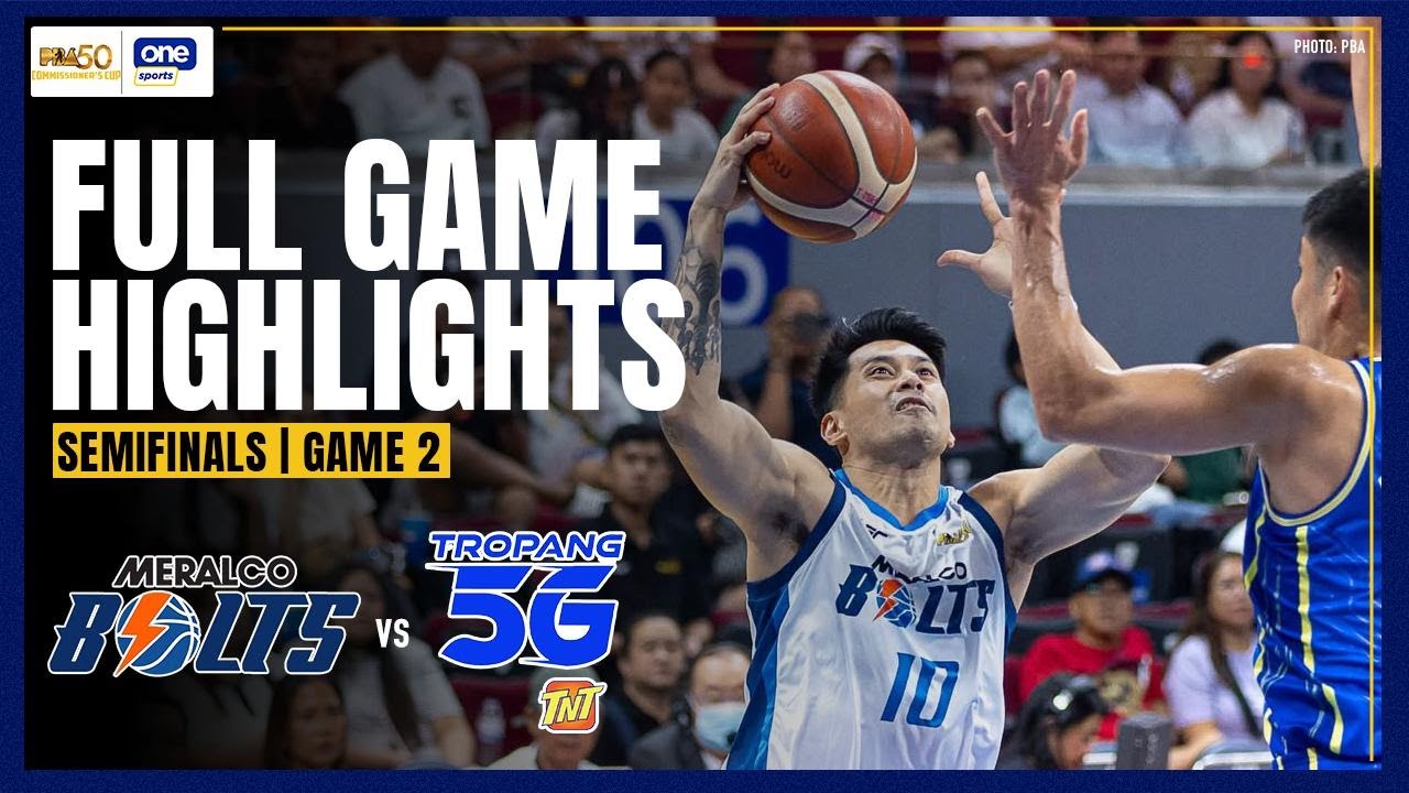 MERALCO vs TNT | FULL GAME HIGHLIGHTS | PBA SEASON 50 COMMISSIONER’S CUP SEMIS | MAY 22, 2026