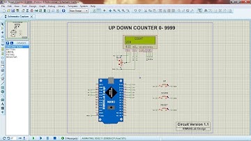 Arduino 16x2 LCD (Up Down Counter 0 - 9999) 🇲🇨