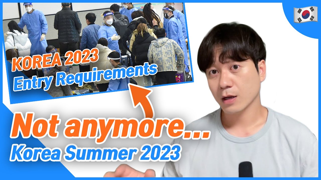 korea travel requirements 2023