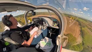 Arrival at a very busy Old Warden airfield in Bedfordshire.