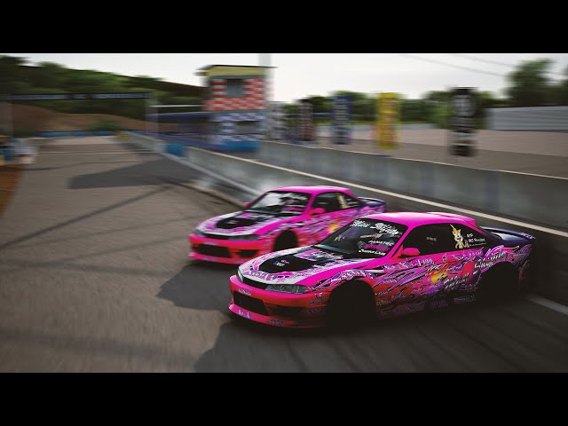 Assetto Corsa Drift @Tsukuba, S25 RB26, Emo Mihalev