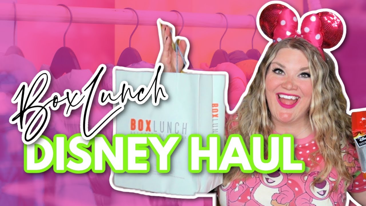 BoxLunch DISNEY Haul ✨🏰✨What I bought with my BoxLunch money & Chit-Chat🐭 May 2022