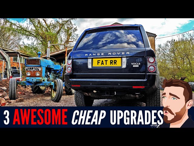 I fitted MORE Cheap, Quick Upgrades to my Range Rover L322! 