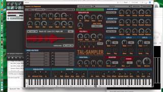 tal-sampler time stretch feature