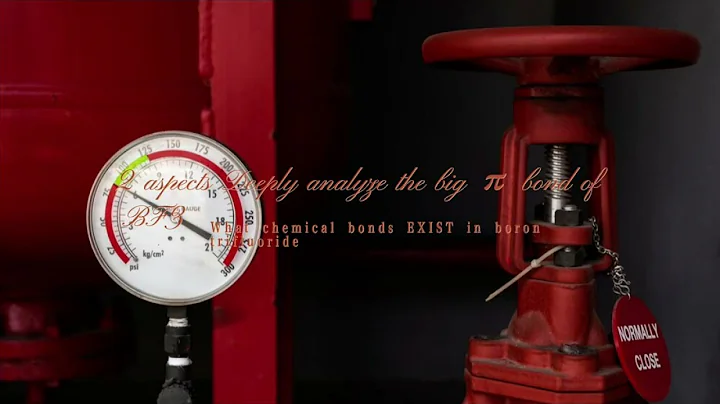 Boron trifluoride has a covalent bond and a large π bond with four centers and six electrons.