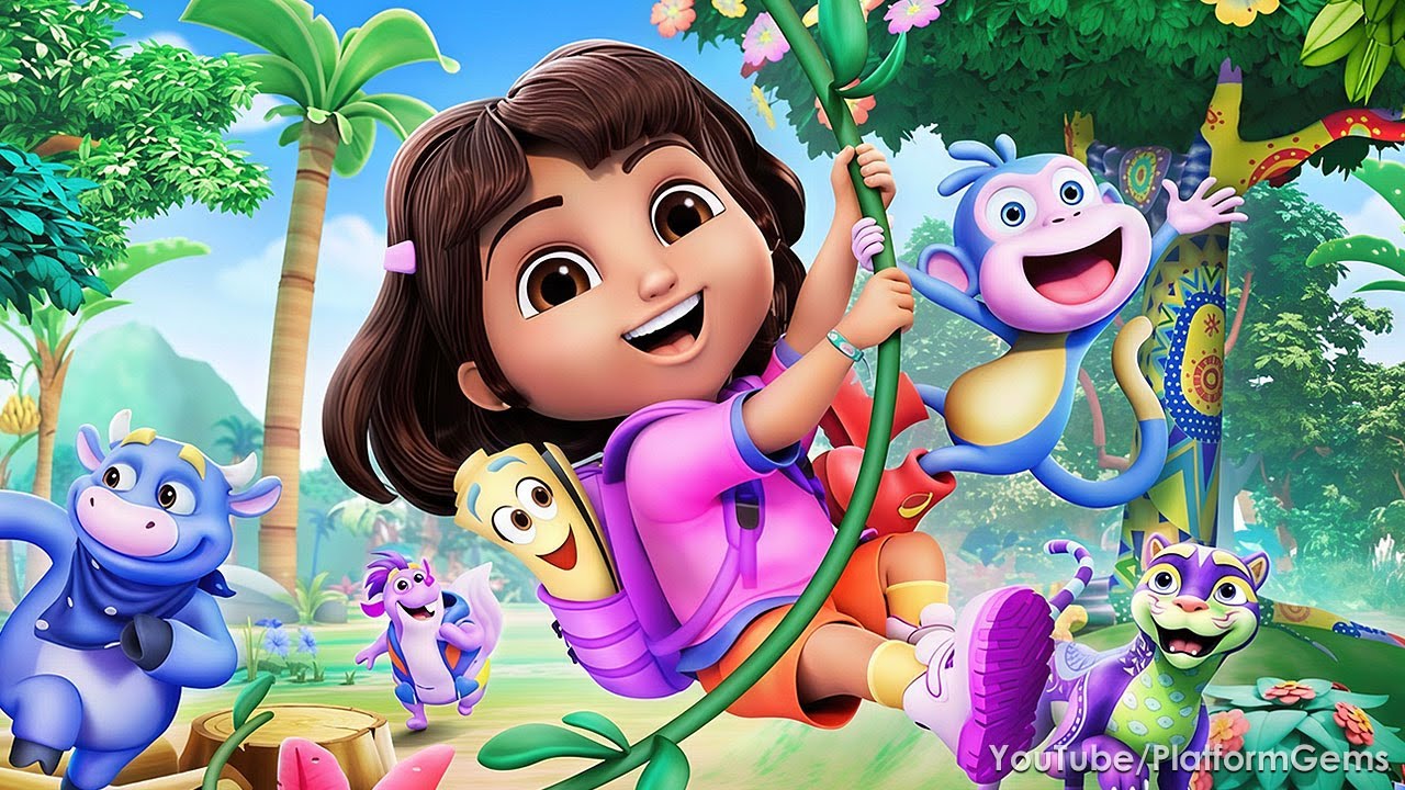 Дора: На помощь джунглям - Полное прохождение (на английском)