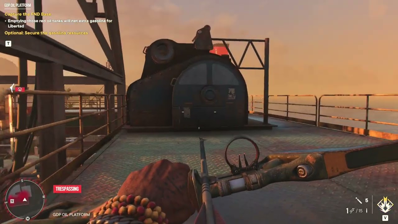 Far Cry 6: GDP Oil Platform Mission (Explosive Offshore Combat!)