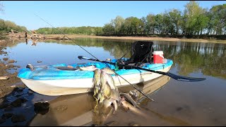 Springtime Crappie And White Bass Fishing!!