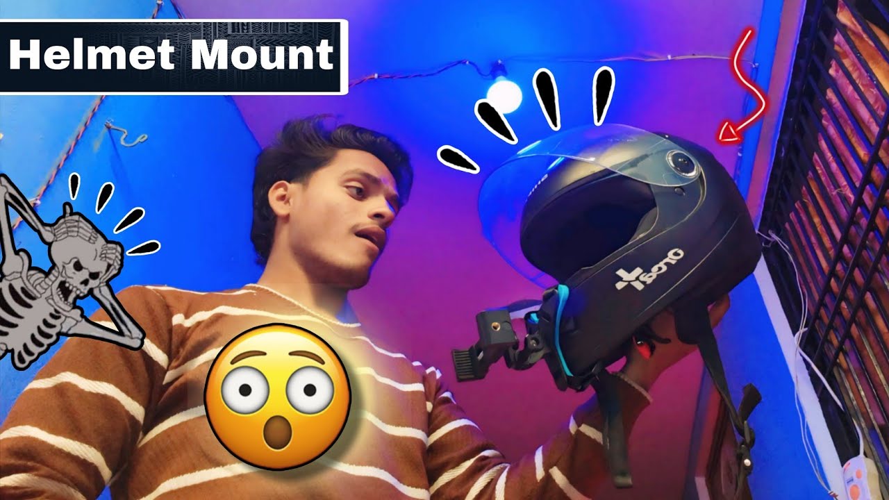 The Great Helmet Mount Debate: The Final Verdict || Rehan XR Vlog 😍