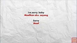 SORRY - JUSTIN BIEBER - LIRIK LAGU DAN TERJEMAHAN BAHASA INDONESIA (COVER) - Durasi: 3:24. SORRY - JUSTIN BIEBER - LIRIK LAGU DAN TERJEMAHAN BAHASA INDONESIA (COVER) - Durasi: 3:24.