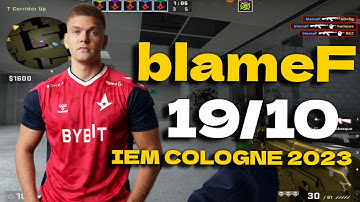 CSGO POV Astralis blameF (19/10) vs NIP (VERTIGO) @ IEM Cologne 2023
