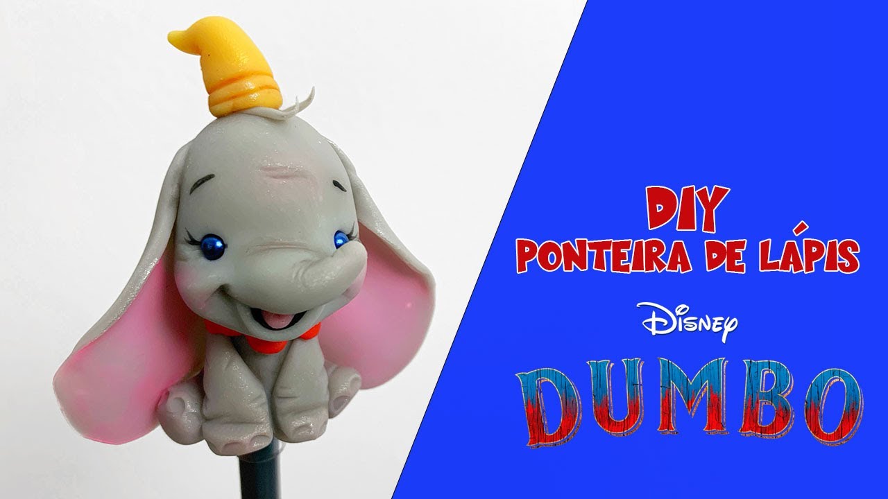 DIY - Dumbo Ponteira de lápis