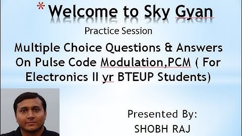 MCQ on PCM, DPCM, ADM & DM from Subject Principle of Communication l Diploma l Polytechnic l SkyGyan
