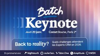 🎬 Aftermovie | Batch Keynote - Back to reality ?