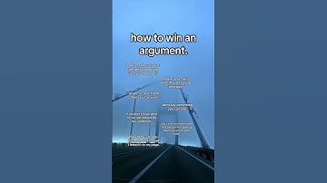 How to win an argument