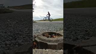 Mtb Trick With Stoppie To Fakie And Crankflip