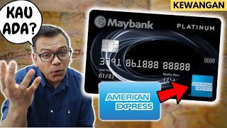 Kad American Express! Kau ada? [Credit card] Kad kredit orang kayangan