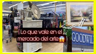 Comprando en TIENDA de SEGUNDA MANO para decorar en GOODWILL