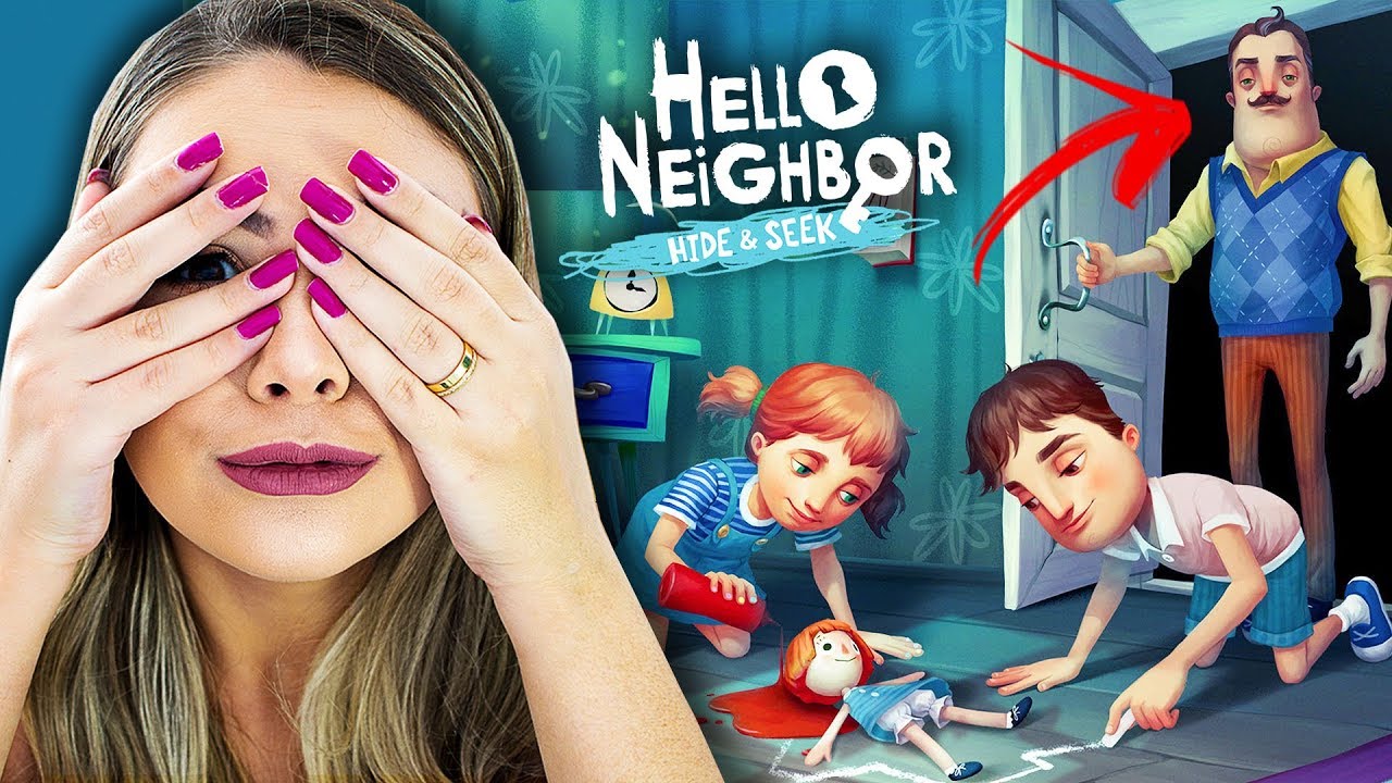 Jogo Ps4 Infantil Hello Neighbor Esconde-esconde Novo em Promoção