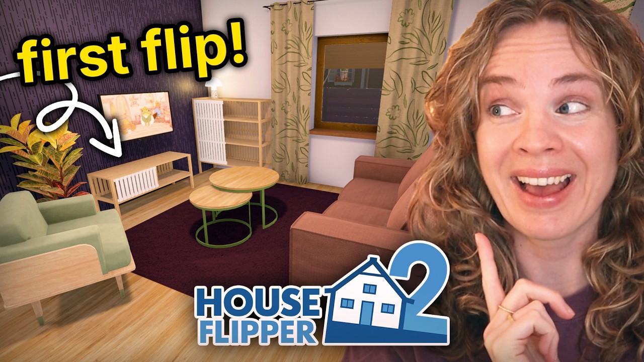 I Flipped & SOLD My First Home in House Flipper 2!