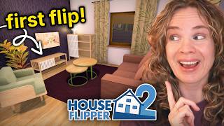 I Flipped & SOLD My First Home in House Flipper 2!