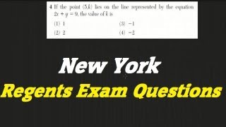 Regents Test Preparation 1 - Solution of June 2013