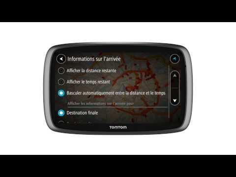 TomTom GO : Gestion des paramètres personnels